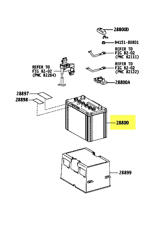 بطارية 105D31R Lexus LS460  2013-2017