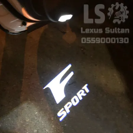 اضاءة ابواب ترحيبيه شعار لكزس F Sport