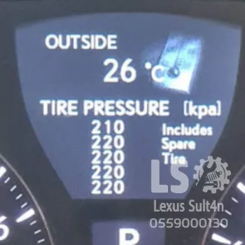 حساس كفر لكزس LS460 خليجي