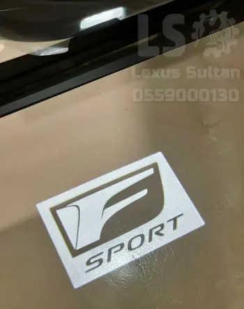 شراء اضاءة ابواب ترحيبيه شعار لكزس fsport أبيض