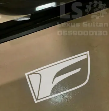 شراء اضاءة ابواب ترحيبيه شعار لكزس F أبيض